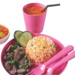 Beef Shawarma W/Rice Set (Kids)