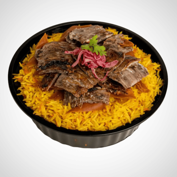 Beef shawarma with Rice